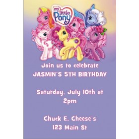 My Little Pony Invitation