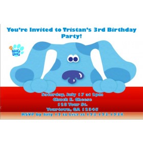 Blue's Clues Invitations