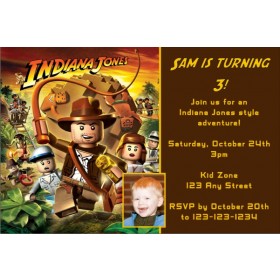 Lego INDIANA JONES Invitation