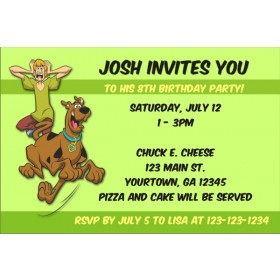 Scooby Doo Invitations 2