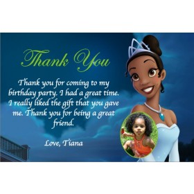Princess and the Frog Thank You Cards