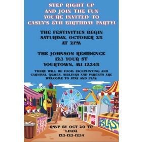 Carnival Invitation