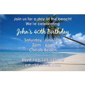 Beach Invitation