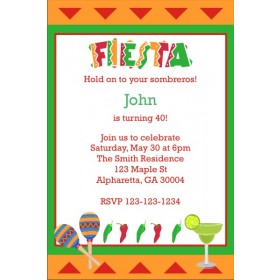 Fiesta Party Invitation