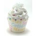 Pacifier Baby Shower Cupcake Wrappers - 24ct