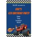 Blaze and the Monster Machines Birthday Party Invitation