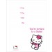 Hello Kitty  FREE Printable Birthday Party Invitation