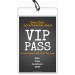 Metal Grid VIP Pass Invitation with Lanyard