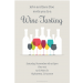 Wine tasting invitation template sample