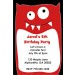 Little Monsters Invitation - Kooky Red