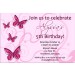 Butterfly Invitations