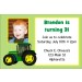 Tractor Invitation with Optional Photo