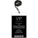 Sleek VIP Pass Invitation with Lanyard - Editable Background Color