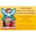 Pirate Photo Invitation