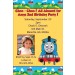 Thomas the Tank Engine (Train) Photo Invitations - Choo Choo Yellow