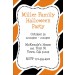 Halloween Stripes Party Invitation