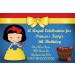 Snow White Once Upon A Time Invitation