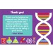 Monster Science Thank You Card - DNA
