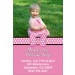 Pink Bow Photo Invitation (Similar to Minnie Mouse)