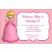 Princess Peach Birthday Party Invitation - Super Mario