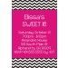 Chevron Stripes Birthday Invitation - Choose your colors