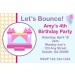 Bounce House / Castle Invitation