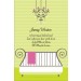 Cute Crib Baby Shower Invitation - Green