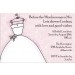 Delightful Dress Bridal Shower Invitation Pink