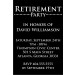 Retirement Party Invitation