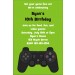 Playstation Xbox Video Game Invitation