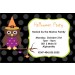 Spooky Owl Halloween Party Invitation