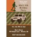 Army Military Humvee Birthday Invitation