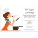 Pretty Chef Cooking Party Invitation