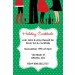 Holiday Cocktails Christmas Party Invitation