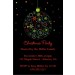 Color Burst Christmas  Holiday Card Party Invitation