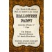 Orange Spider Web Halloween Party Invitation