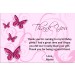 Butterfly Thank You Cards