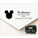 Mickey Mouse Inspired Personalized Self Inking Address Stamp