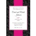 Sophisticated Floral Invitation - Choose Color