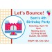 Bounce House / Castle Invitation 2