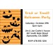 Halloween Pumpkin Faces Party Invitation