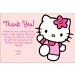 Hello Kitty Thank You Cards