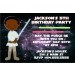 Star Wars Inspired Jedi Invitation -African American