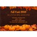 Fall Pumpkins Thanksgiving Autumn Invitation