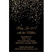 Star Confetti Christmas Holiday New Years Eve Party Invitation