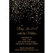 Star Confetti Christmas Holiday New Years Eve Party Invitation