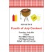 BBQ Cookout Invitation