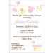 Baby Laundry Clothes Line Baby Shower Invitation - Pink