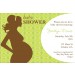 Mod Momma Baby Shower Invitation - Green