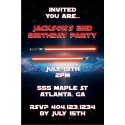 Star Wars inspired Feel the Force Invitation